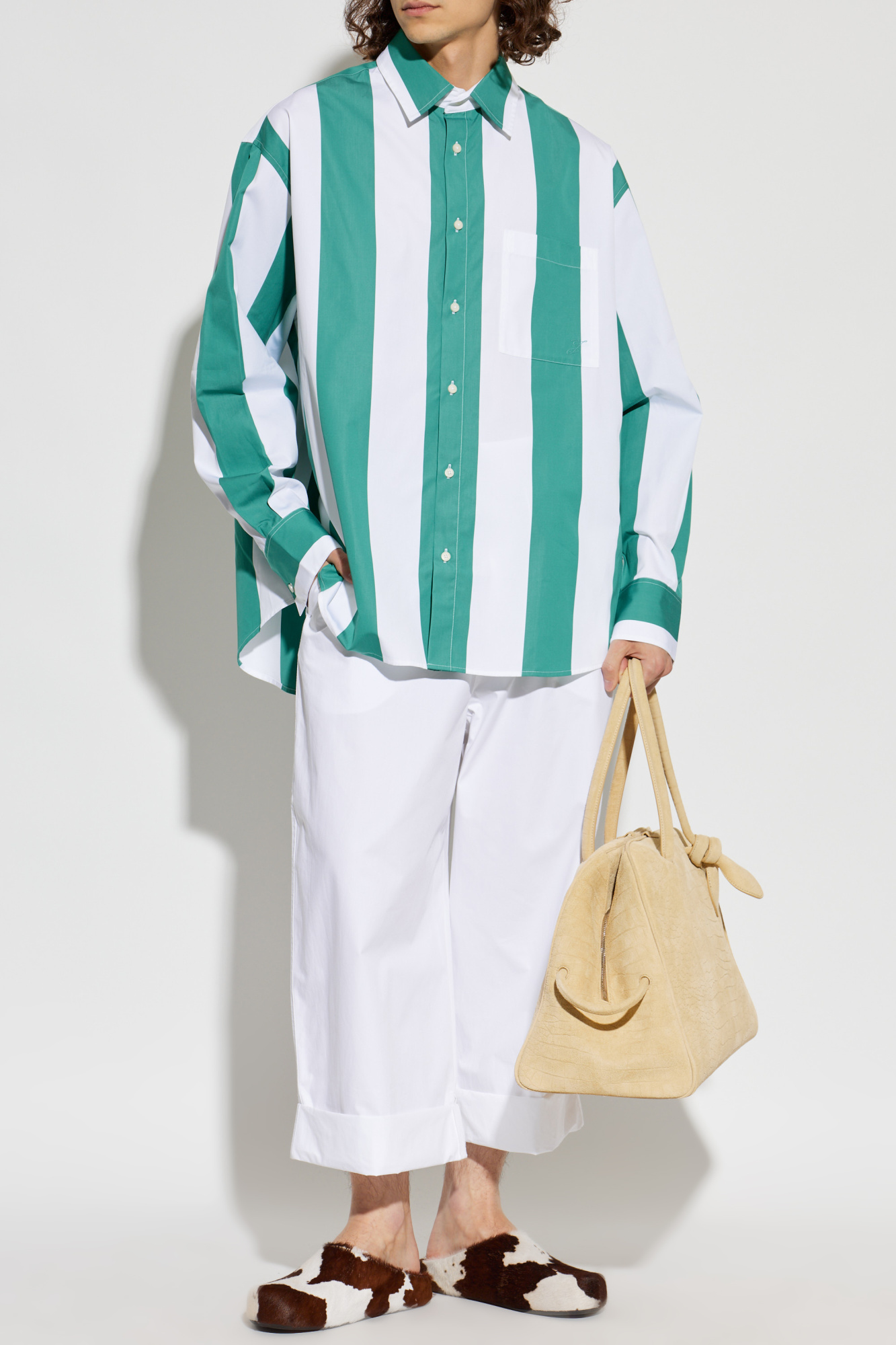 White 'Marin' trousers Jacquemus - Vitkac Canada